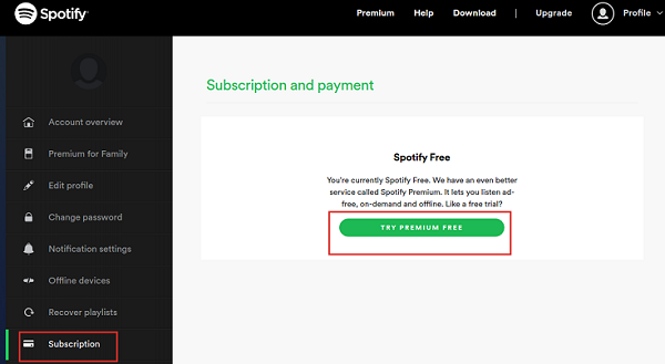 Pay Spotify Premium After Trial