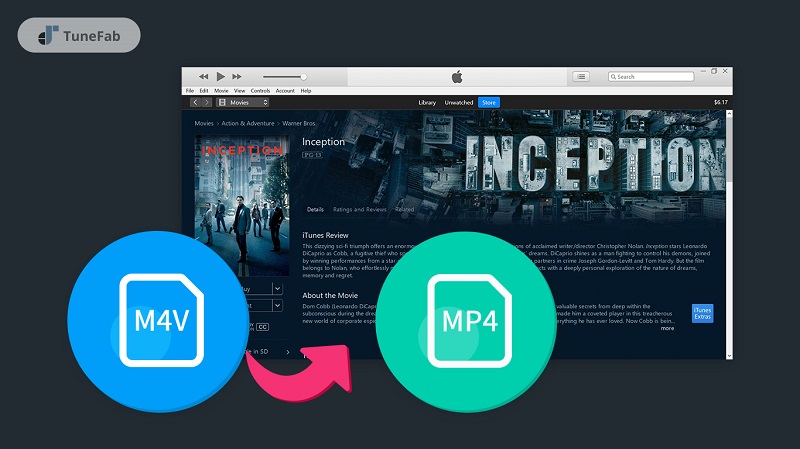 Convert iTunes Movies to MP4 with TuneFab M4V Converter
