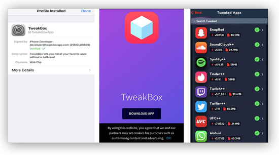 Download TweakBox iPhone - Baixar para iOS Grátis