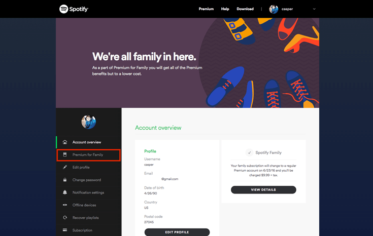 How to Share Spotify Premium with Your Family