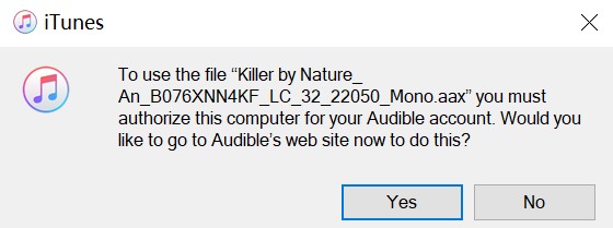 Use Audible AAX in iTunes