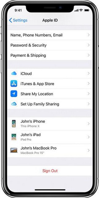 Verify Apple ID on iOS Device