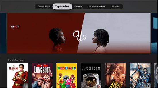 Watch iTunes Movies on Apple TV