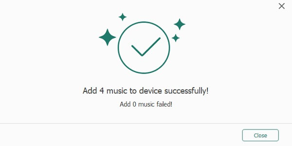 Add Music Successfully