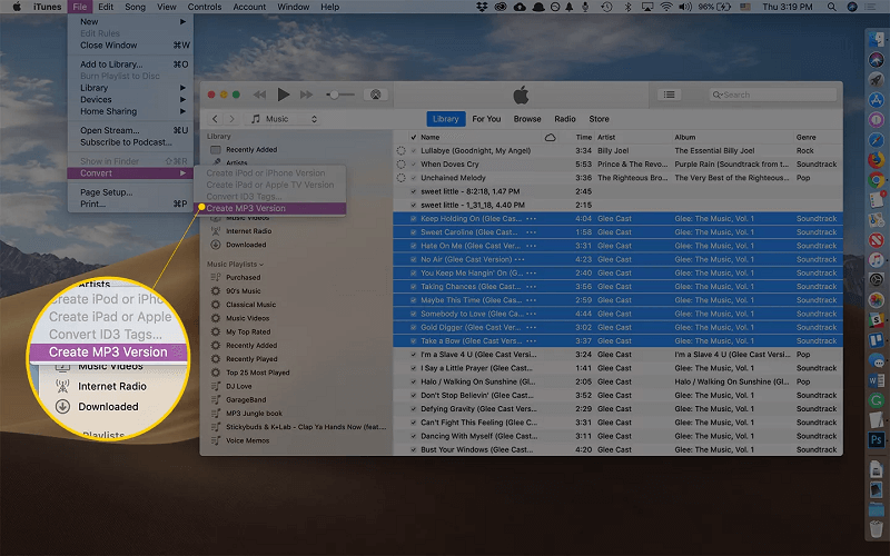 Convert iTunes Purchased Song to MP3 on Mac