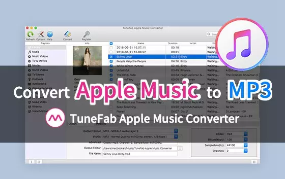 Apple Music을 MP3로 변환하십시오.