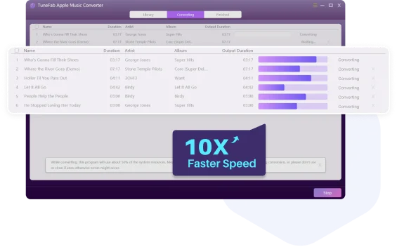 Convert with 10X Faster Speed