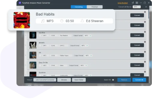 Conservar los metadatos ID3 de Amazon Music