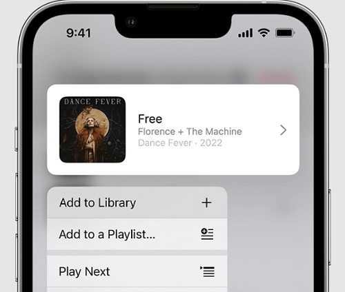 Add Apple Music File to Library