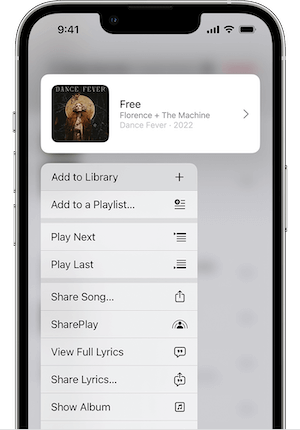 Add Apple Music to Library