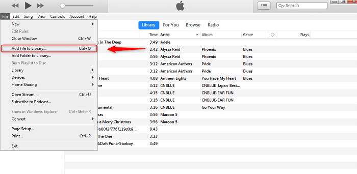 Add Music to iTunes Library
