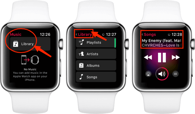 Add Music to Apple Watch Directly