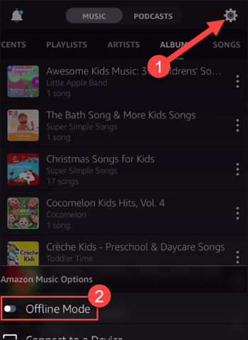 Amazon Music App Offline Mode Android