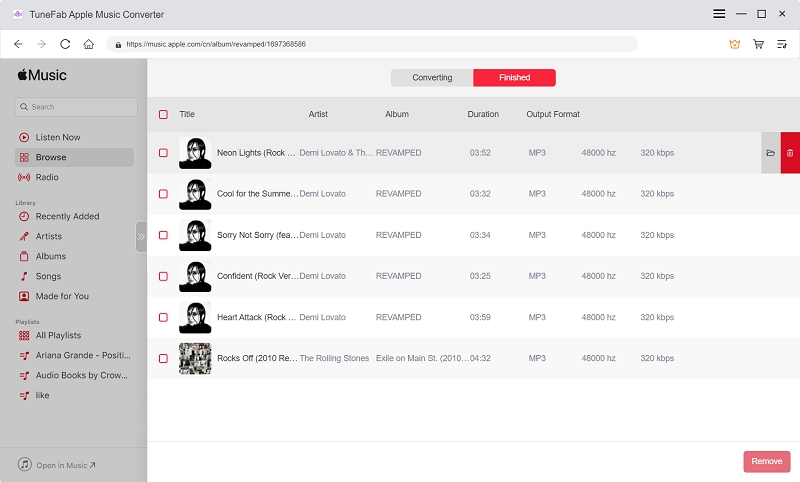 Convert iTunes Music to DRM-free Offline Songs
