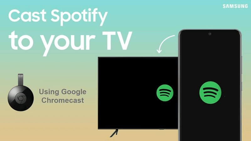 Cast Spotify Using Chromecast