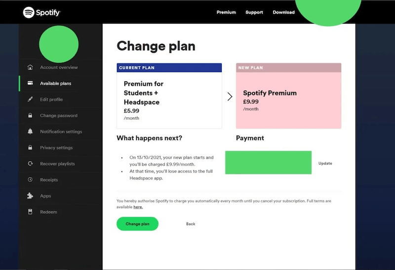 Check Spotify Premium Status