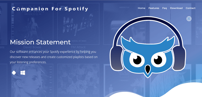 Compaion for Spotify