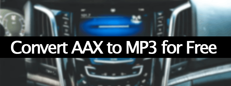 AAX를 MP3 커버로 변환