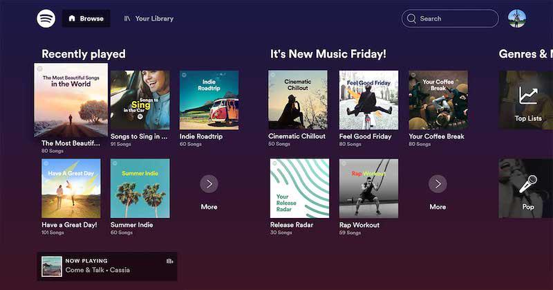 Directly Play Spotify Music on Roku