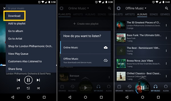 How to Download Songs from  Prime Music