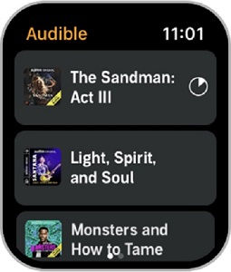 Download Audible Books to Apple Watch Directly