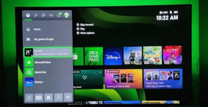 Spotify on cheap xbox one