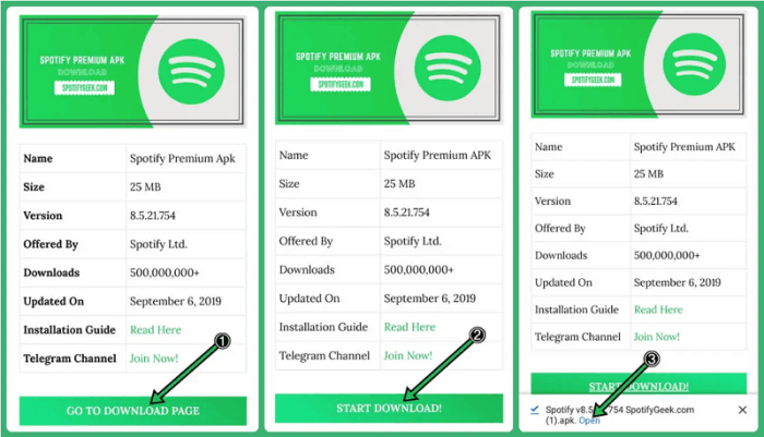 Download Spotify Premium Mod APK on Android