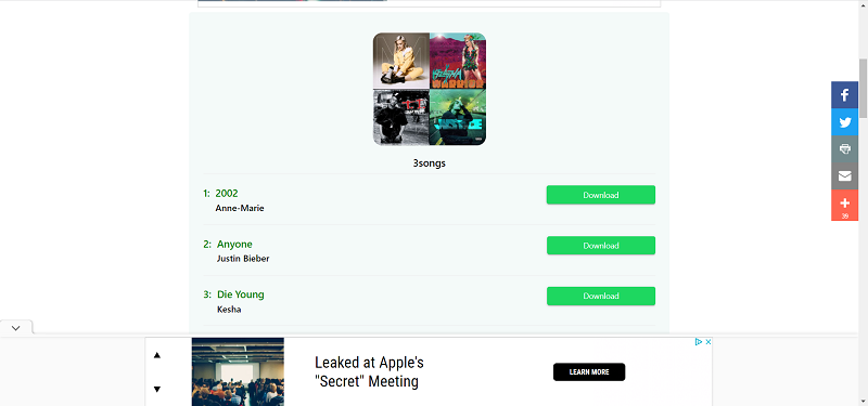 SpotifyMate Download Playlist