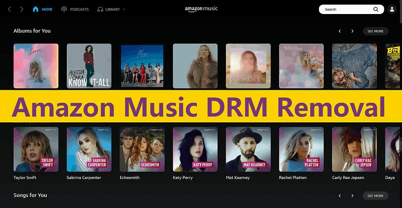 Remove DRM from Amazon Music