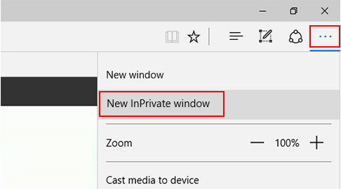 Edge Private Window