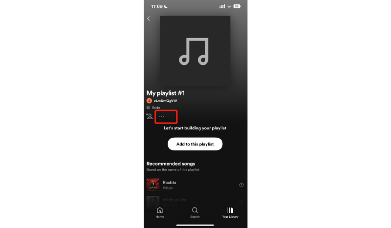 Edit Spotify Playlists on Mobile