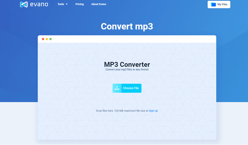 Evano Convert M4A to MP3
