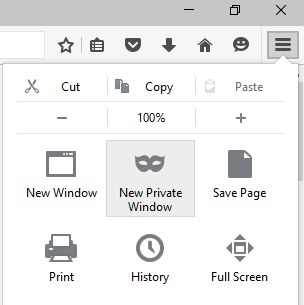 Firefox Private Window