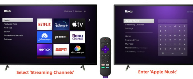 Roku drops the needle on Apple Music app