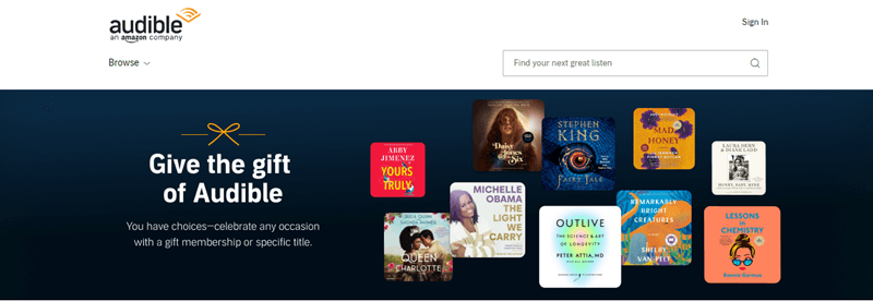 You Can't Use an  Gift Card for Audible. Here's What You Can Use