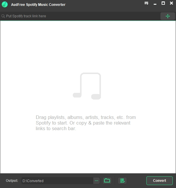 Install AudFree Spotify Music Converter