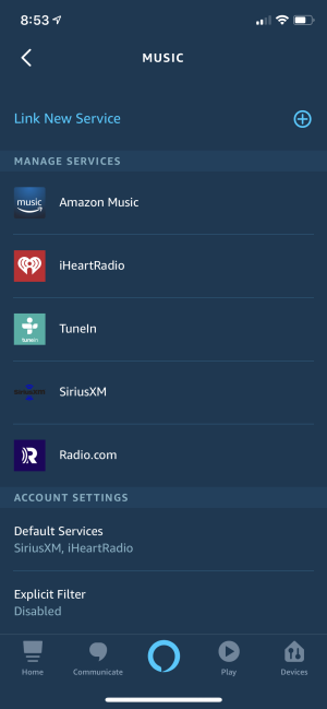 Link Amazon Music to Alexa in Advance