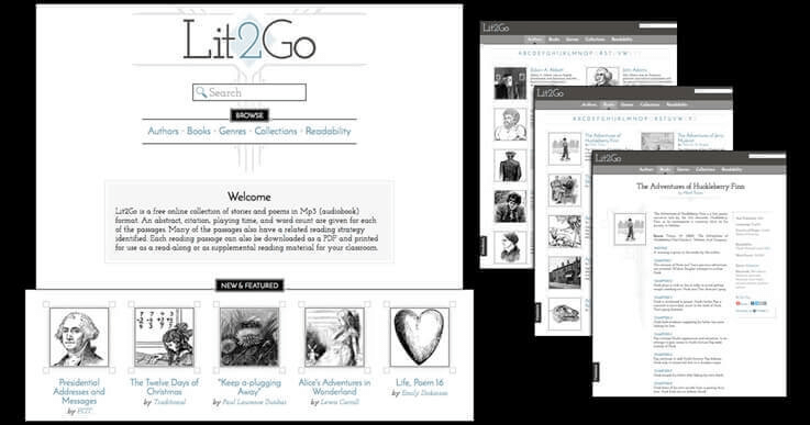 The Homepage Of Lit2Go