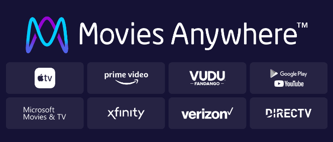 Movies Anywhere and Its Supported Streaming Service