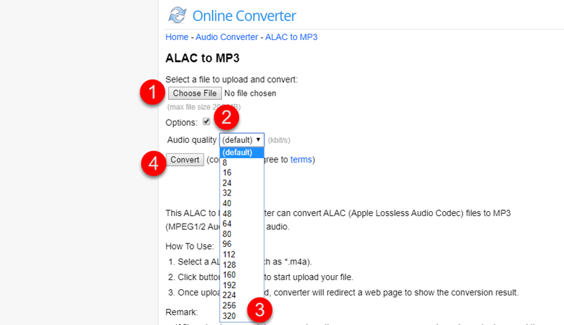 Online Apple Lossless Converter