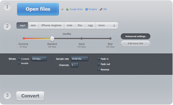 Online Audio Converter