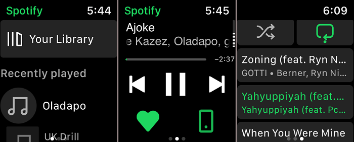 Play Spotify on Apple Watch