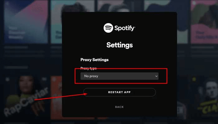 Proxy Server Settings