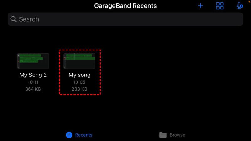 Access Recorded Spotify Song on iPhone