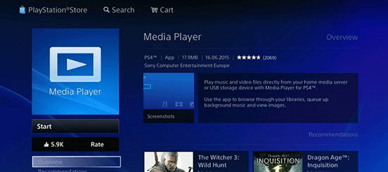 Search Apple Music on PS4