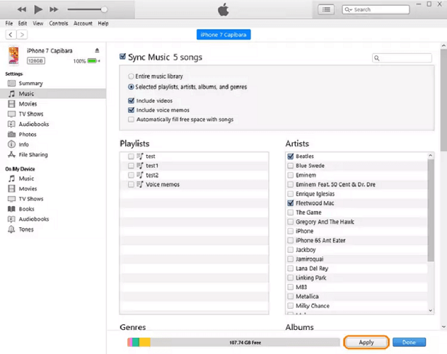 Transfer Music from Windows to iPad