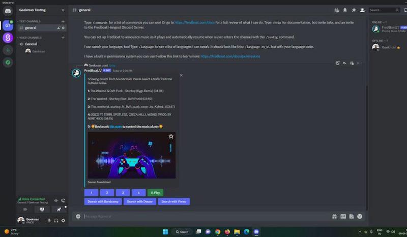 How to add FredBoat (Music Bot) to Discord in 2023