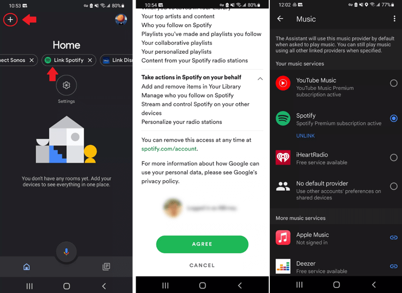 Set Spotify as Alarm on Google Home