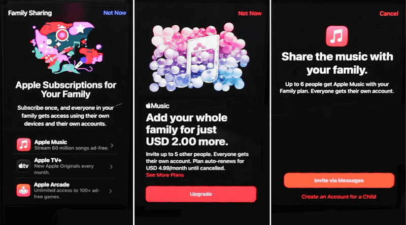 How to Fix Apple Music Family Sharing Not Working [Updated]