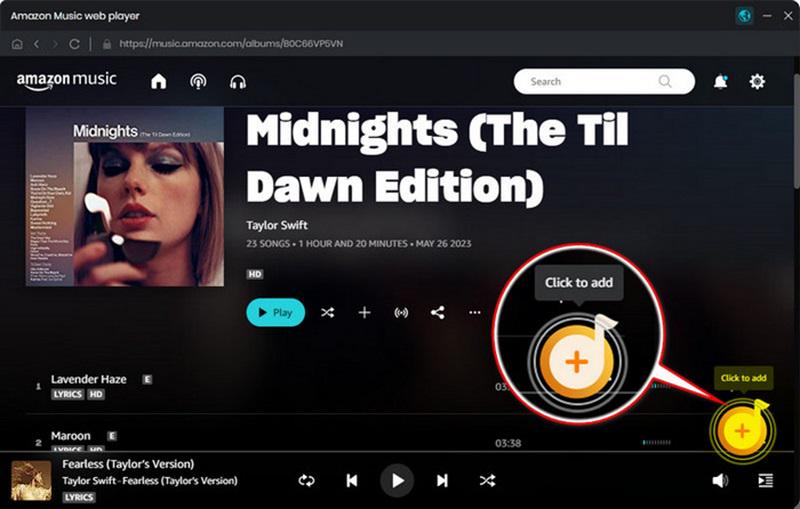 Sidify Amazon Music Converter Web Player Mode
